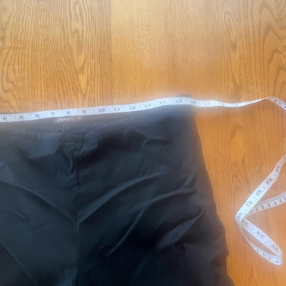 J. McLaughlin Black Rayon Blend Side Zip Crop Pants Size 8 Amelia Cloth (?) VGUC - Picture 9 of 10